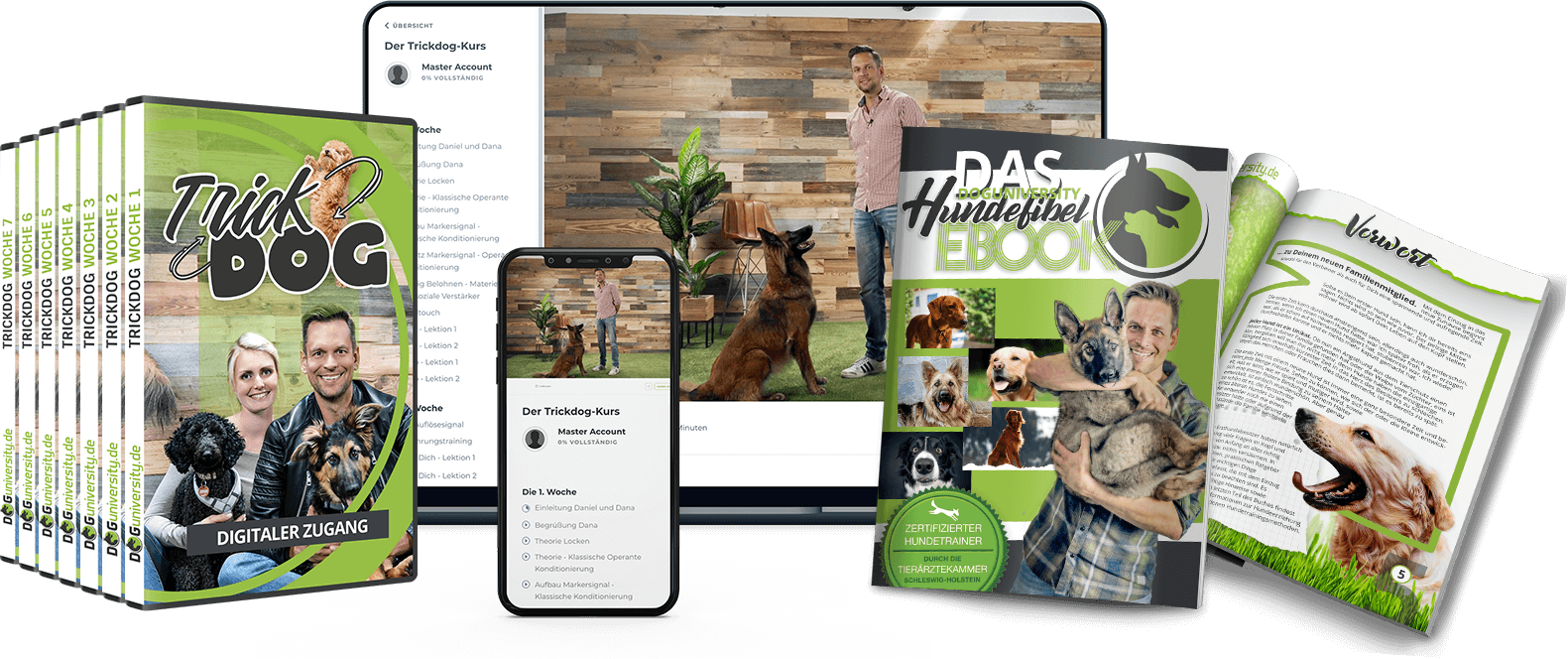 Trickdog Kurs-Mockup